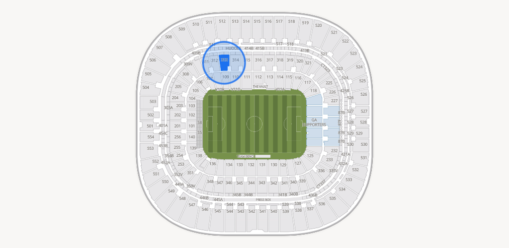 Bank of America Stadium Seating Chart