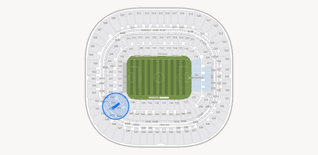 Bank of America Stadium Seating Chart