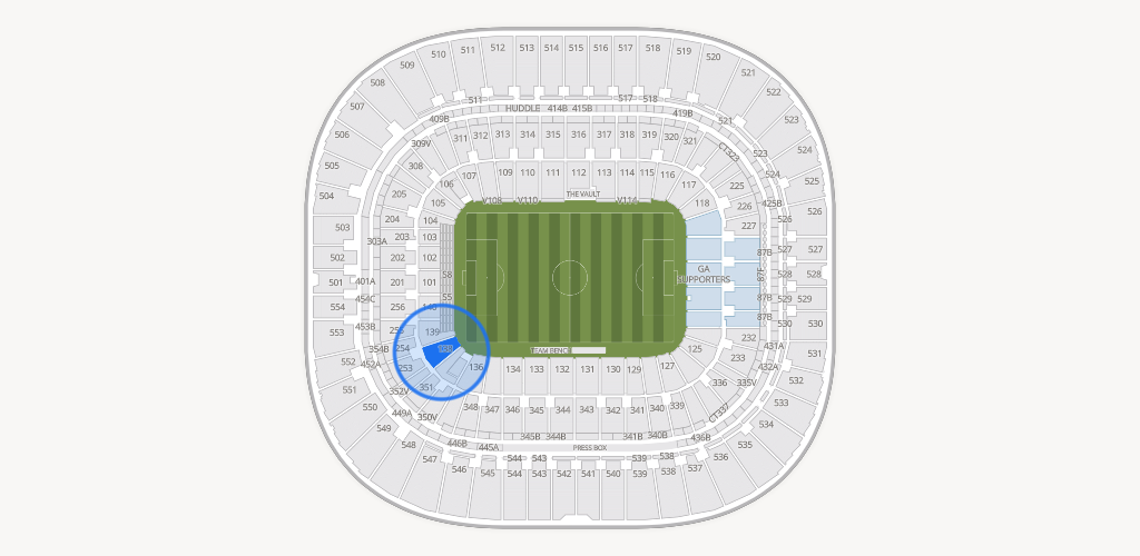 Bank of America Stadium Seating Chart