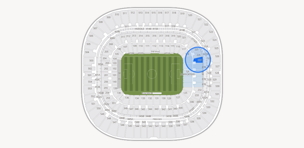 Bank of America Stadium Seating Chart