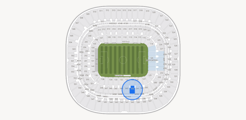 Bank of America Stadium Seating Chart