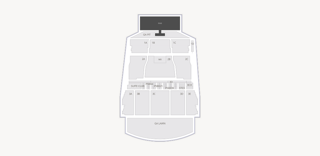 BankNH Pavilion Seating Chart