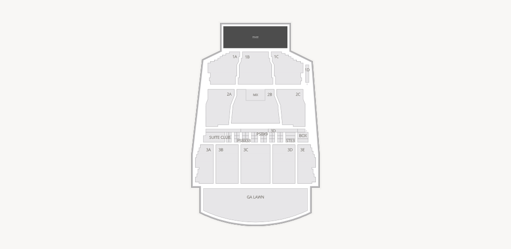 BankNH Pavilion Seating Chart