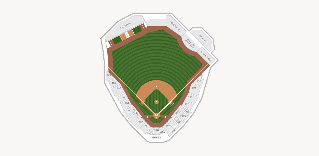 Banner Island Ballpark Seating Chart