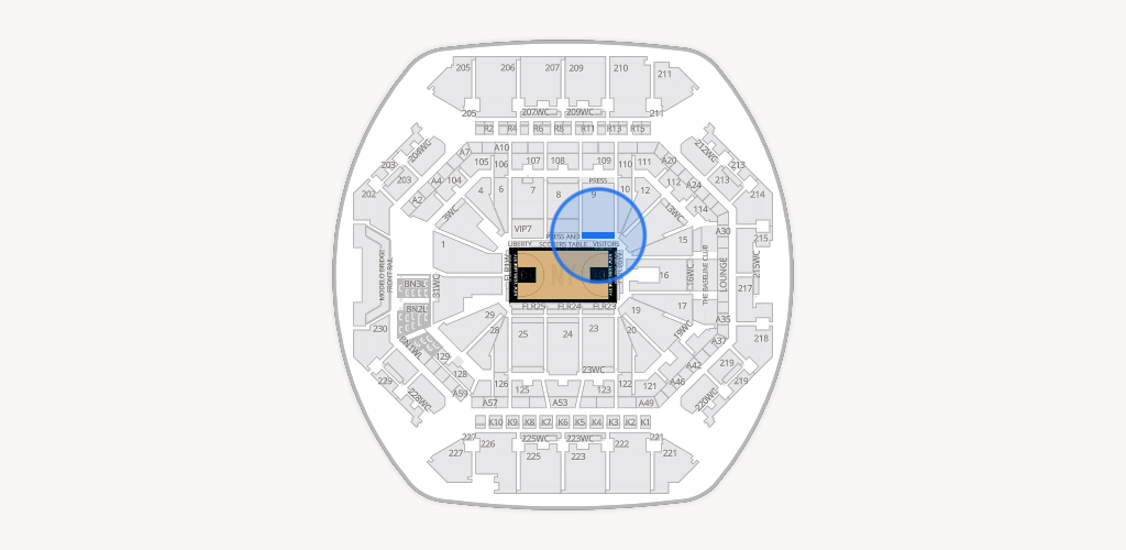 Barclays Center Seating Chart