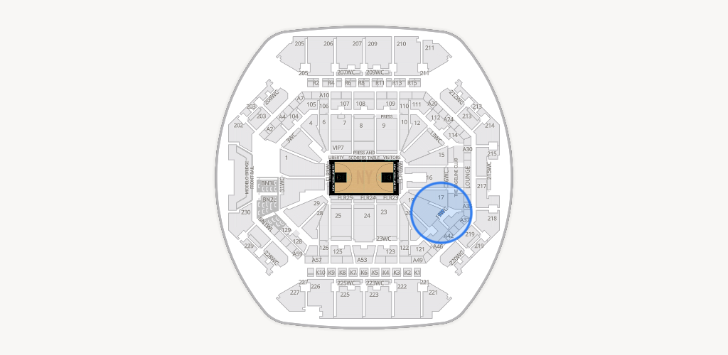 Barclays Center Seating Chart