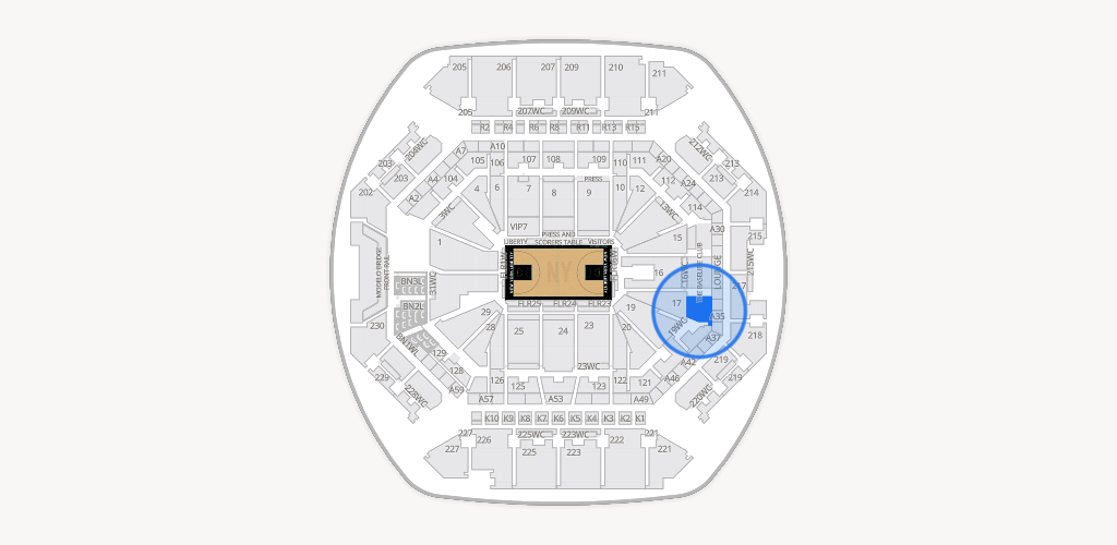 Barclays Center Seating Chart