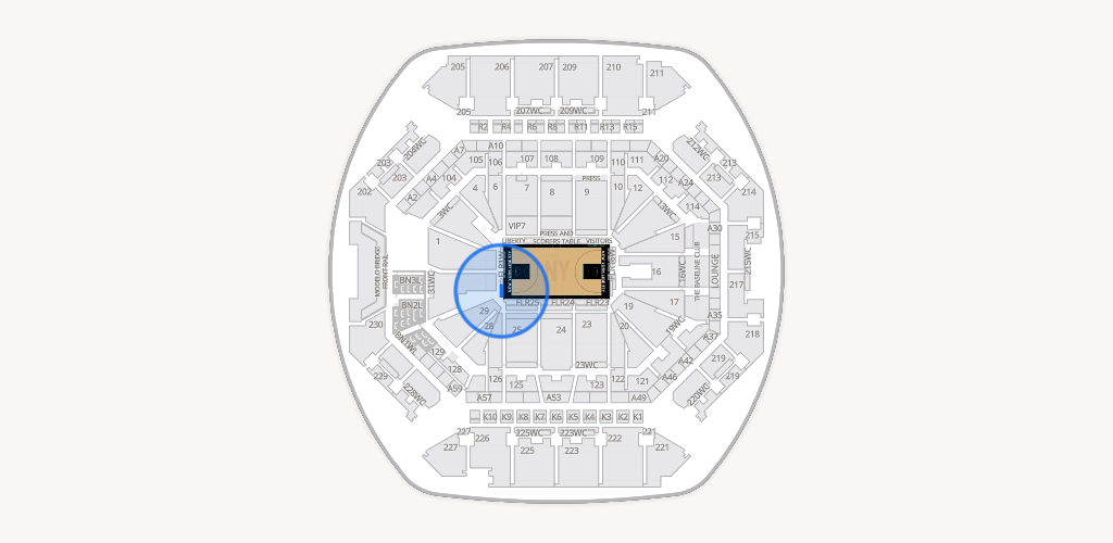 Barclays Center Seating Chart