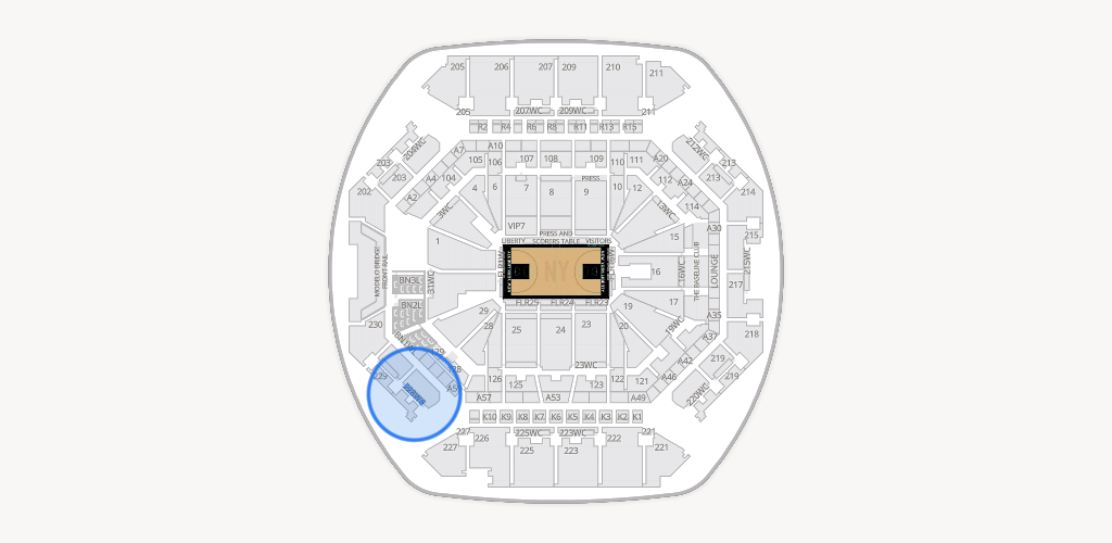 Barclays Center Seating Chart