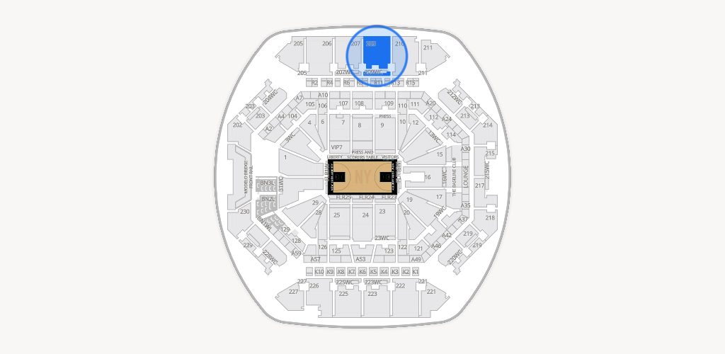 Barclays Center Seating Chart