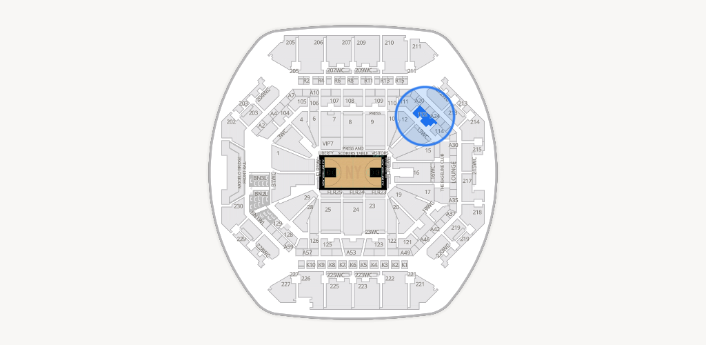 Barclays Center Seating Chart