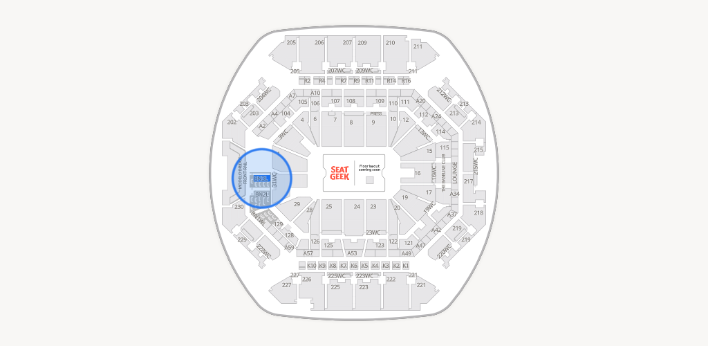 Barclays Center Seating Chart