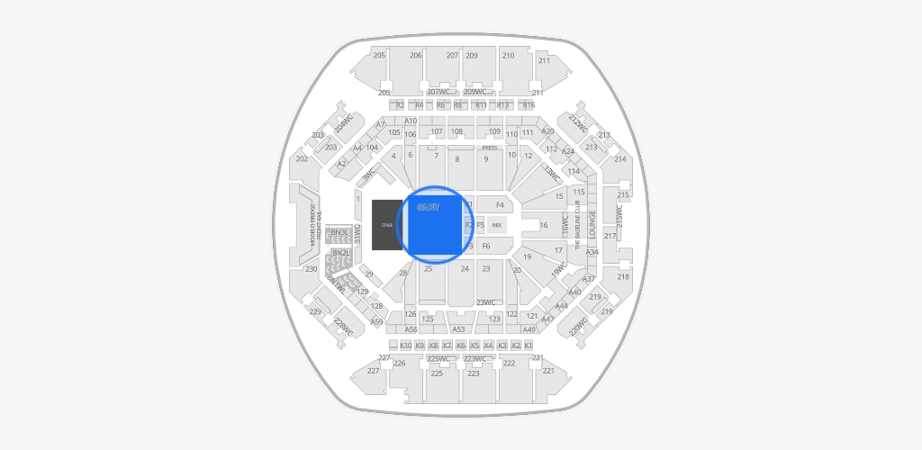 Barclays Center Seating Chart
