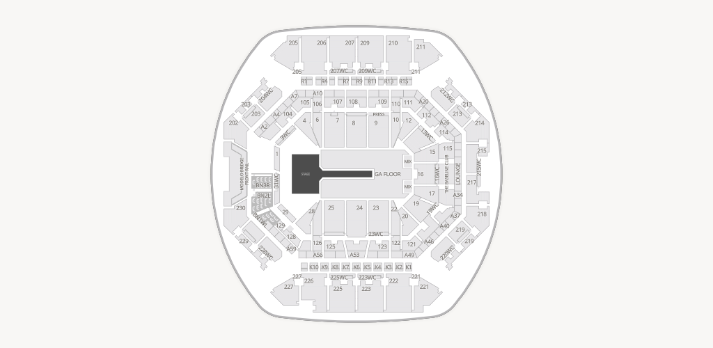 Barclays Center Seating Chart