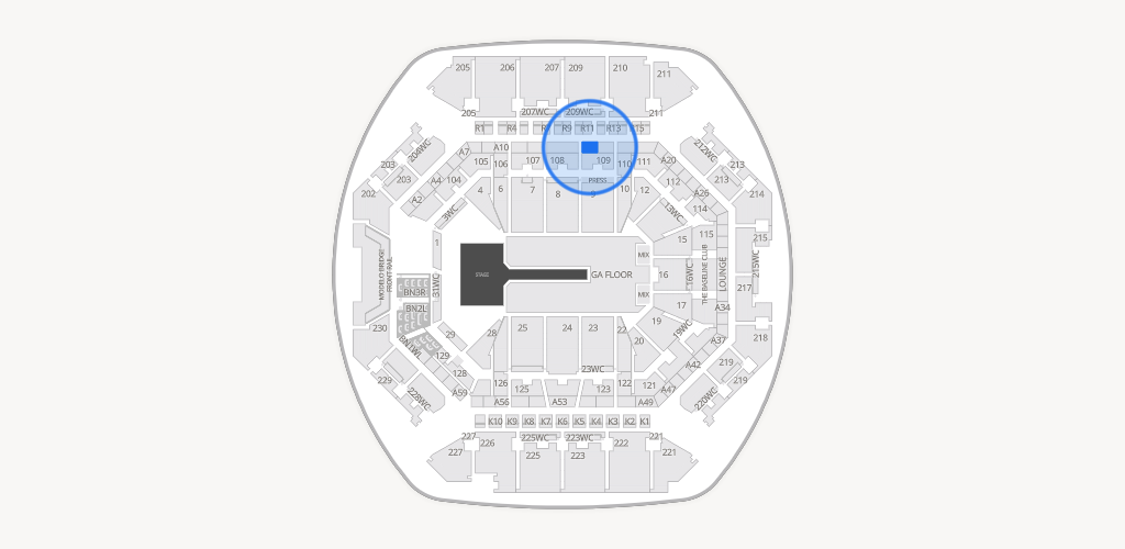 Barclays Center Seating Chart