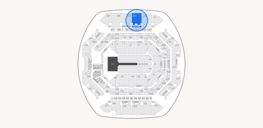 Barclays Center Seating Chart