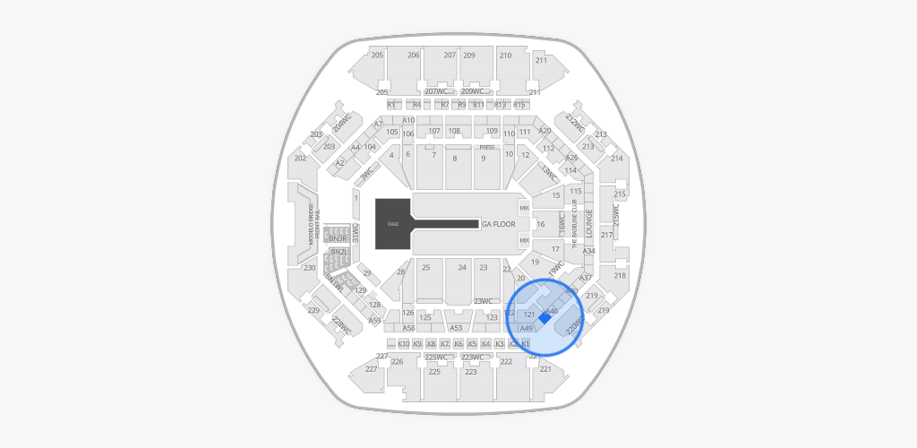 Barclays Center Seating Chart