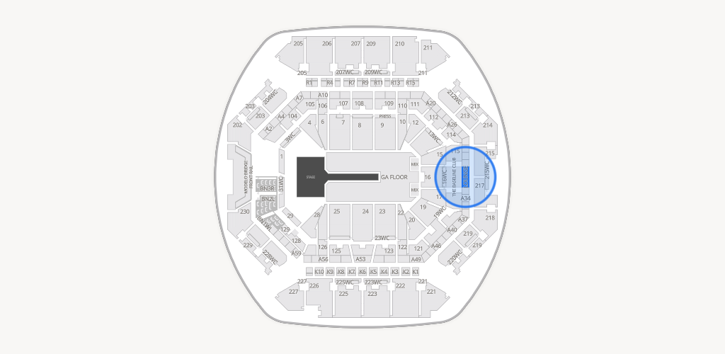 Barclays Center Seating Chart