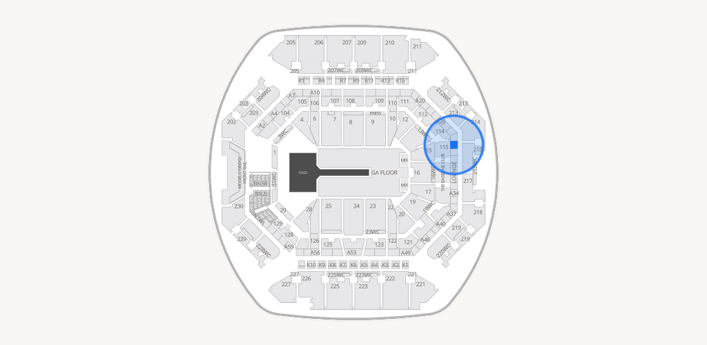 Barclays Center Seating Chart