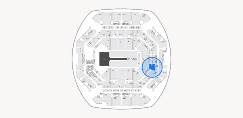Barclays Center Seating Chart