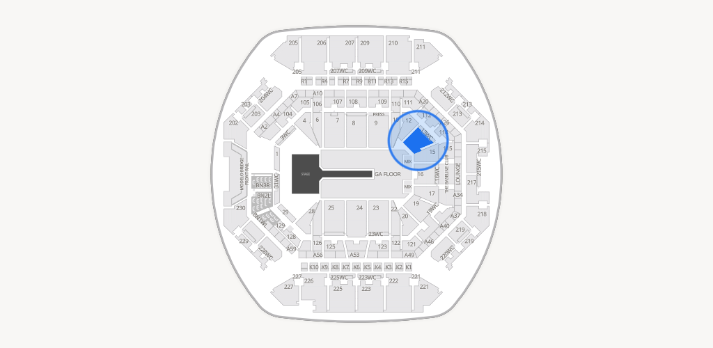 Barclays Center Seating Chart