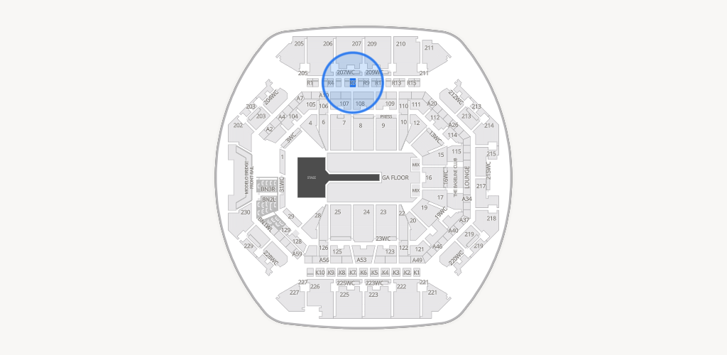 Barclays Center Seating Chart