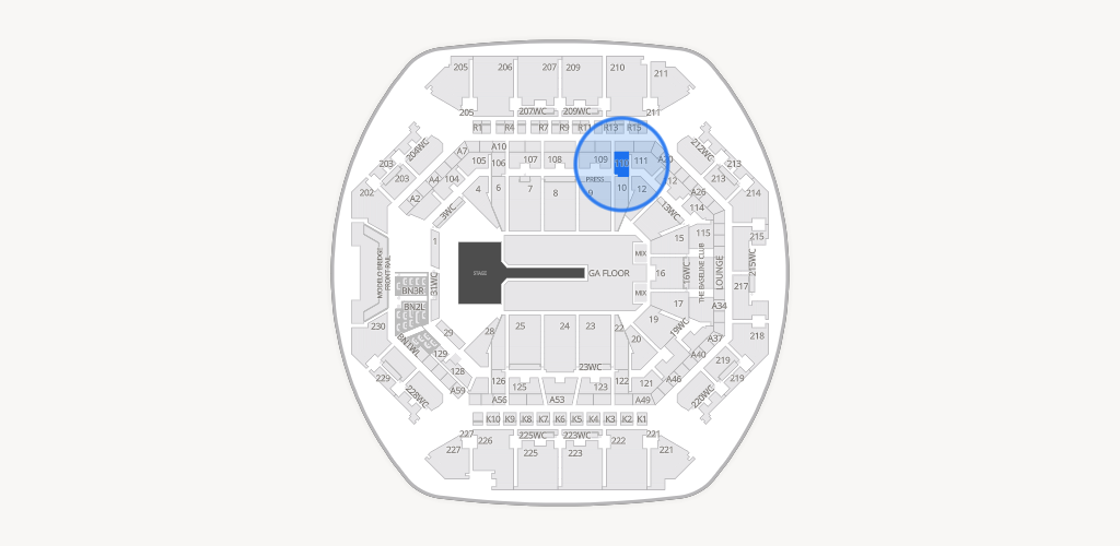 Barclays Center Seating Chart
