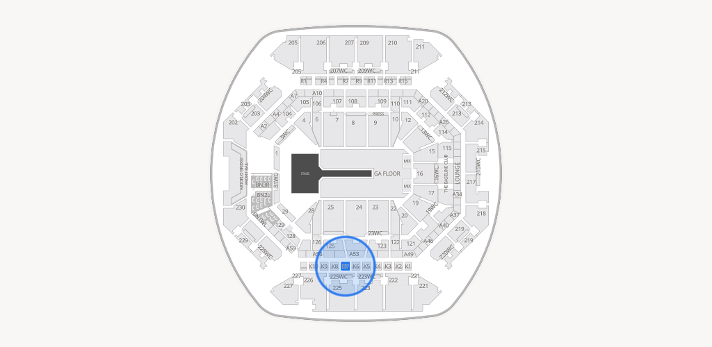 Barclays Center Seating Chart