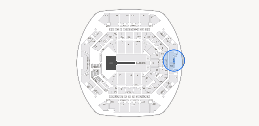 Barclays Center Seating Chart