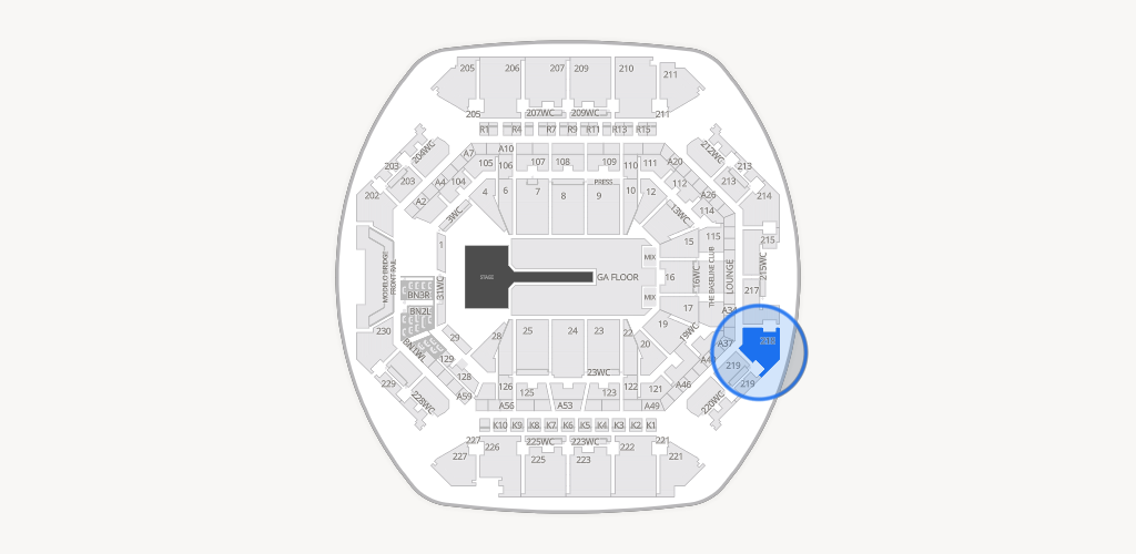 Barclays Center Seating Chart