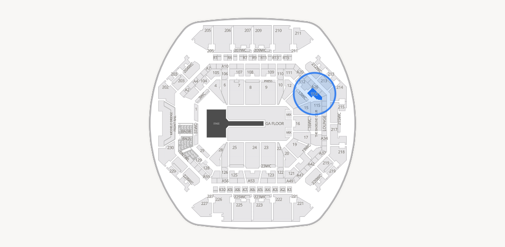 Barclays Center Seating Chart