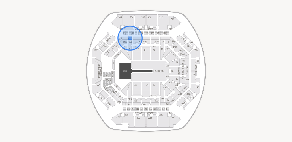 Barclays Center Seating Chart