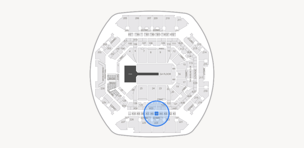 Barclays Center Seating Chart