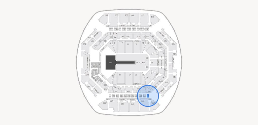 Barclays Center Seating Chart