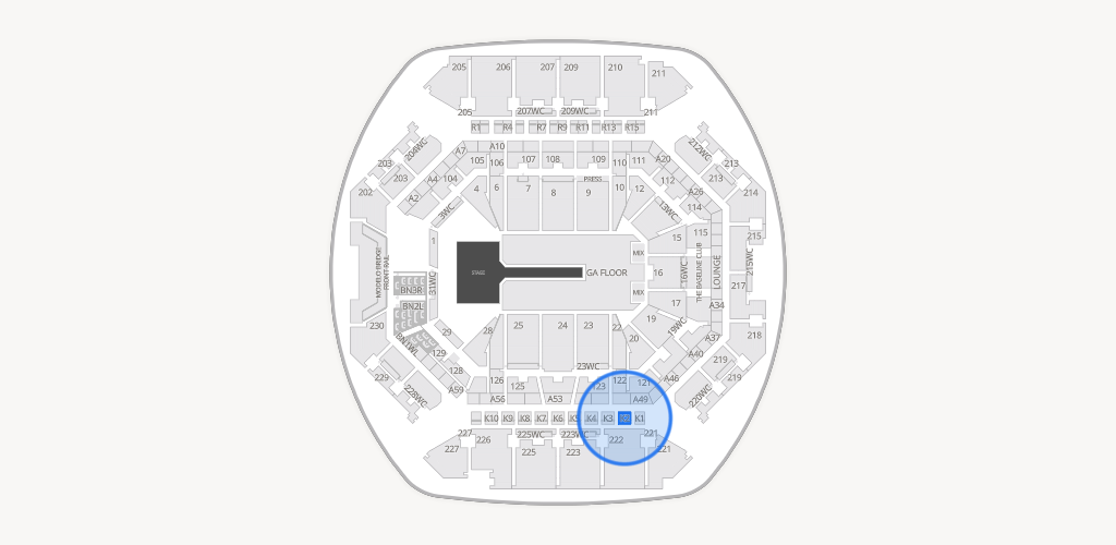 Barclays Center Seating Chart