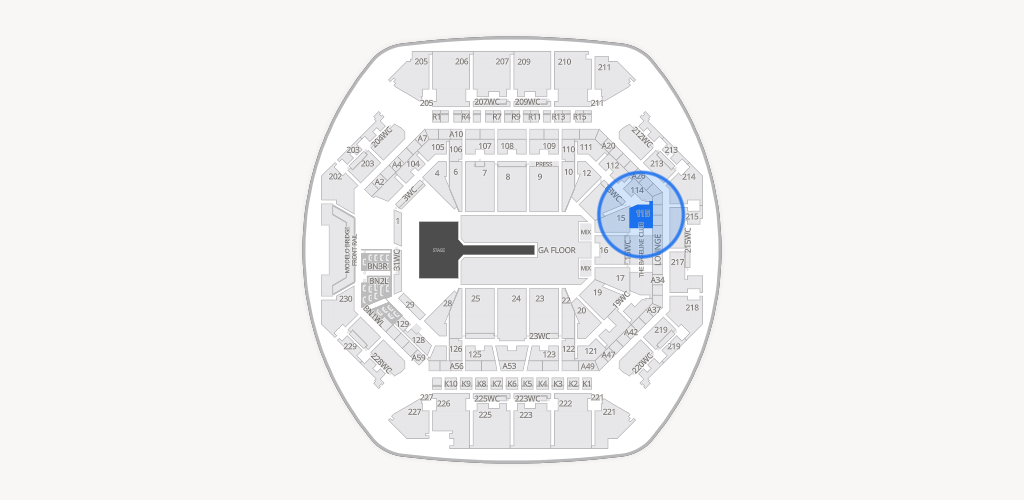 Barclays Center Seating Chart
