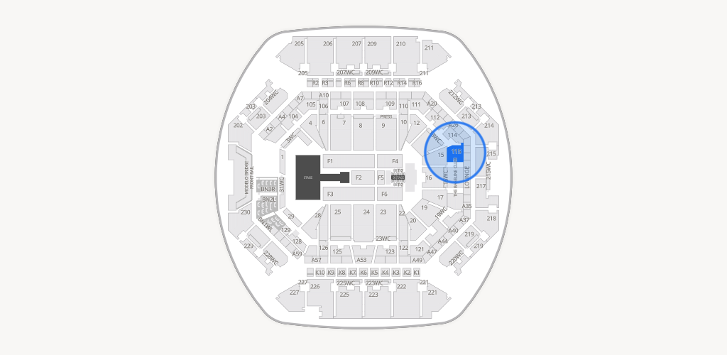 Barclays Center Seating Chart