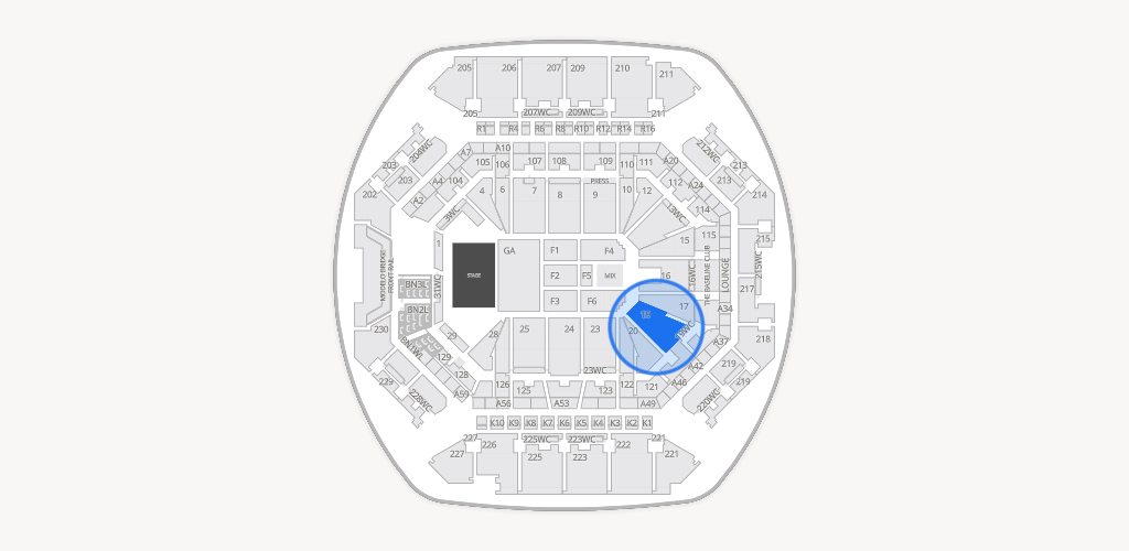 Barclays Center Seating Chart
