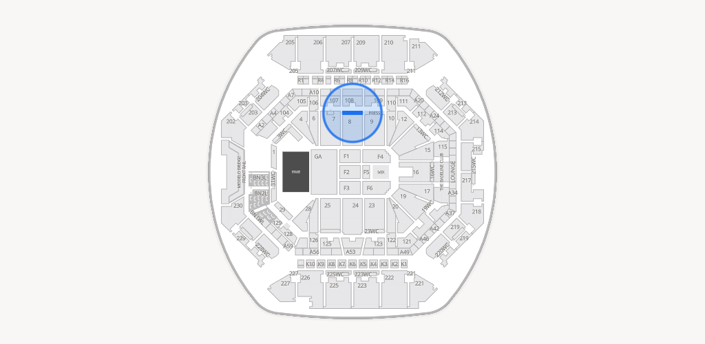 Barclays Center Seating Chart