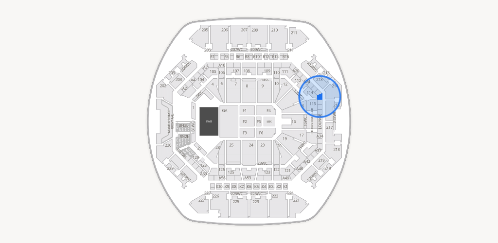 Barclays Center Seating Chart