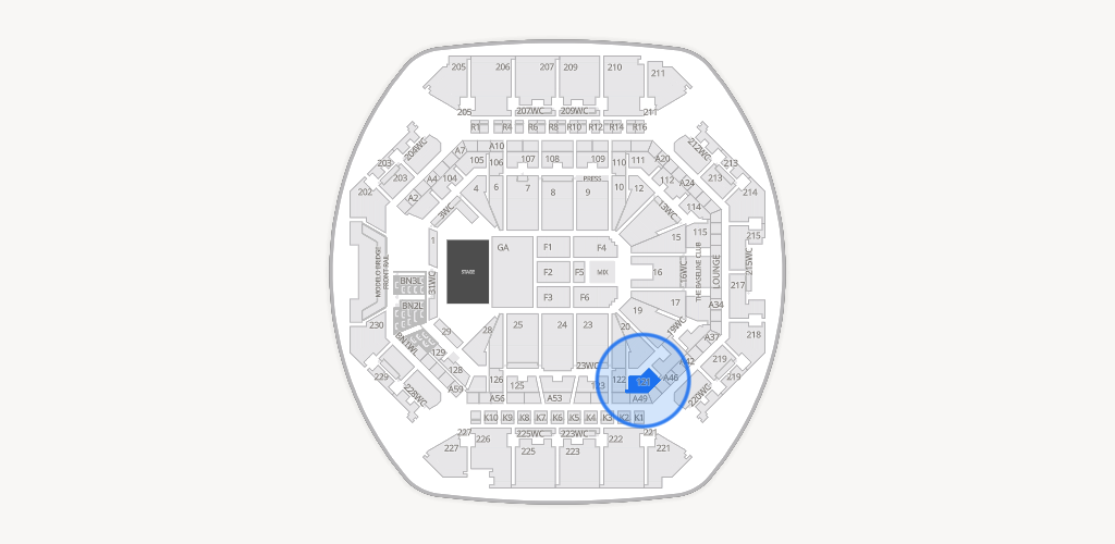Barclays Center Seating Chart