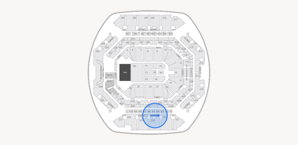 Barclays Center Seating Chart