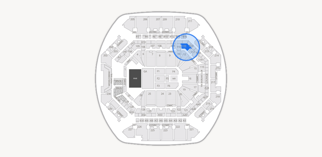 Barclays Center Seating Chart
