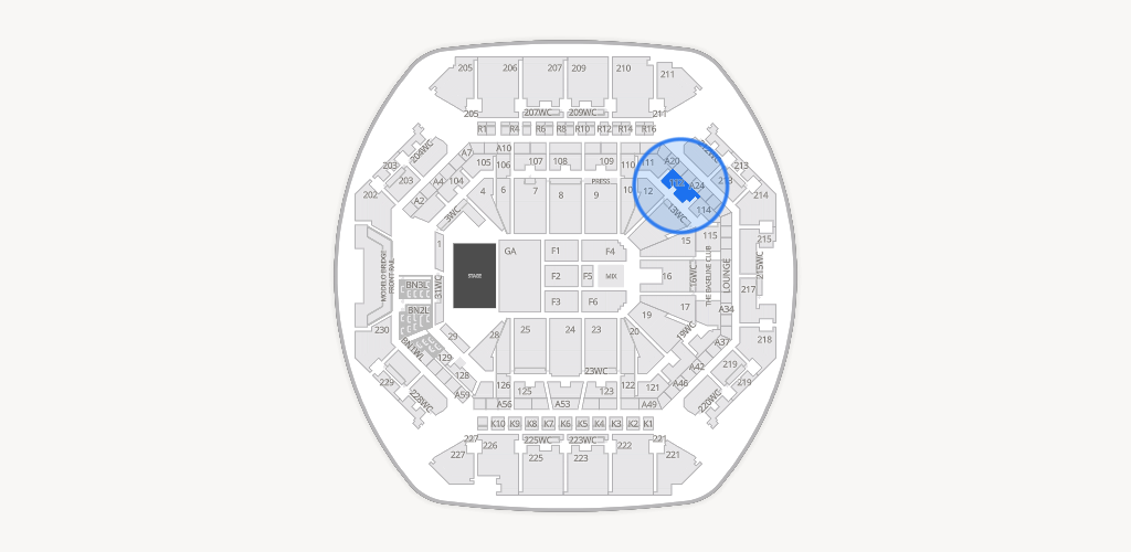Barclays Center Seating Chart