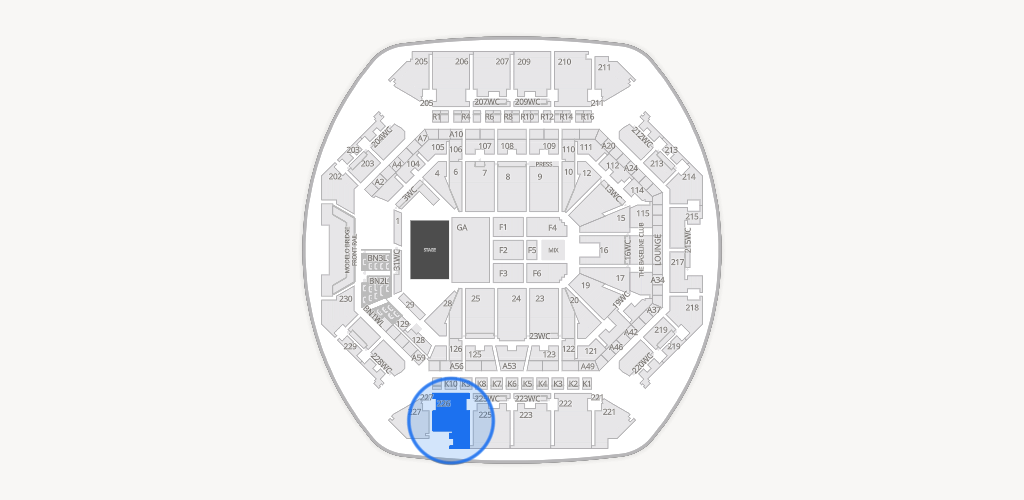Barclays Center Seating Chart