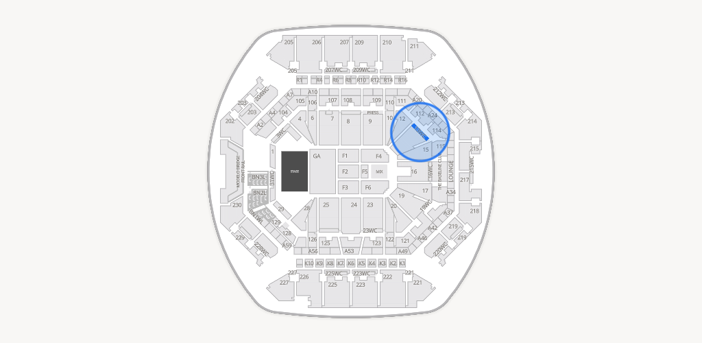 Barclays Center Seating Chart