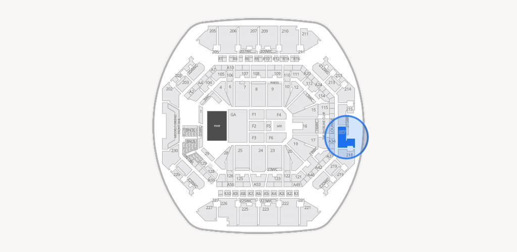 Barclays Center Seating Chart