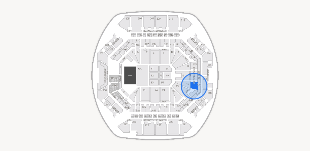Barclays Center Seating Chart