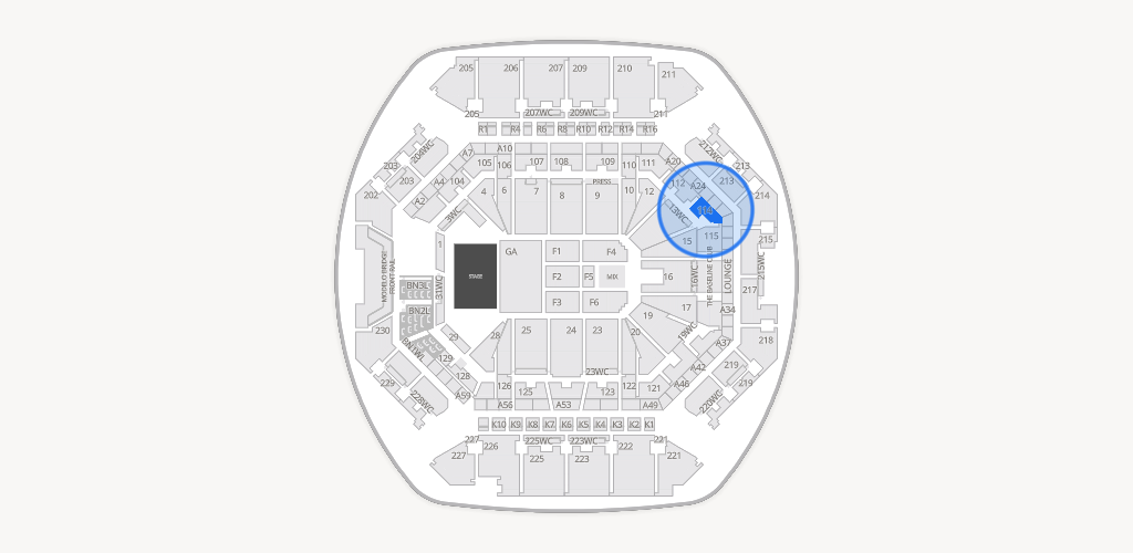 Barclays Center Seating Chart