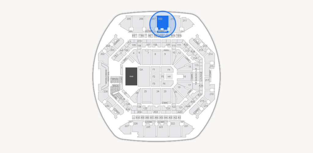Barclays Center Seating Chart